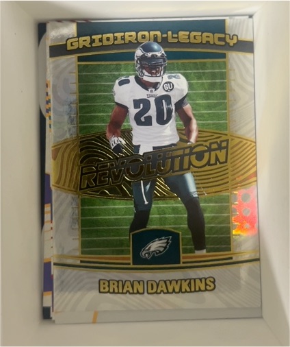 2025 Panini Revolution Gridiron Legacy #4 Brian Dawkins — front