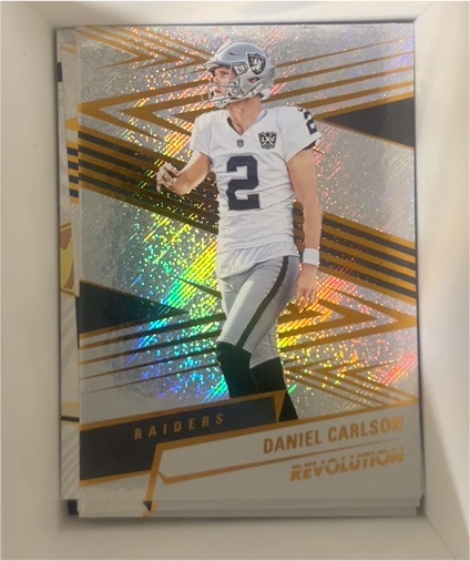 2025 Panini Revolution #102 Daniel Carlson — front