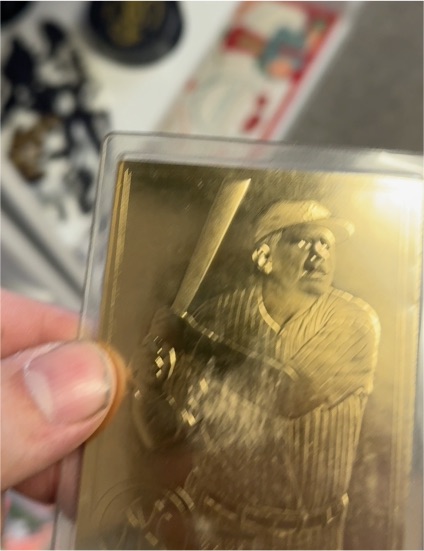 1996 Danbury Mint #30 Babe Ruth — front