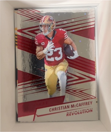 2025 Panini Revolution #2 Christian McCaffrey — front