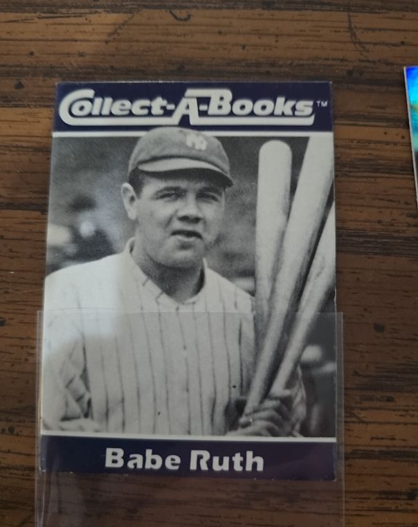 1990 Collect-A-Books #10 Babe Ruth — front