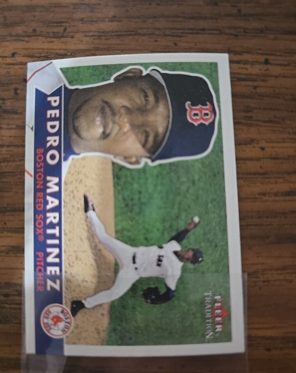 2001 Fleer Tradition #40 Pedro Martinez — front