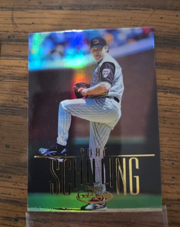 2002 Topps Gold Label Curt Schilling — front