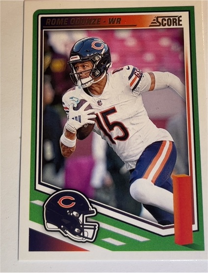 2025 Panini Score #289 Rome Odunze — front