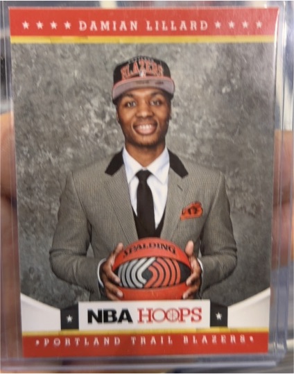2012-13 Panini NBA Hoops #280 Damian Lillard — front