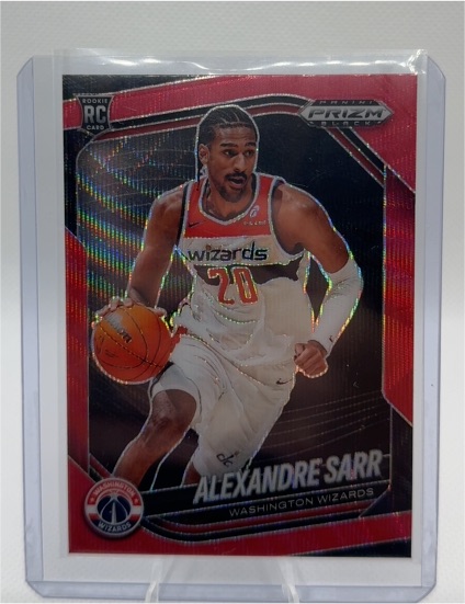 2024-25 Panini Prizm Black #46 Alexandre Sarr — front
