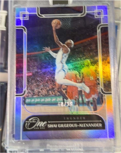 2023 Panini One and One #1 Shai Gilgeous-Alexander — front