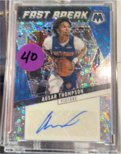 2023-24 Panini Mosaic Fast Break Ausar Thompson — front