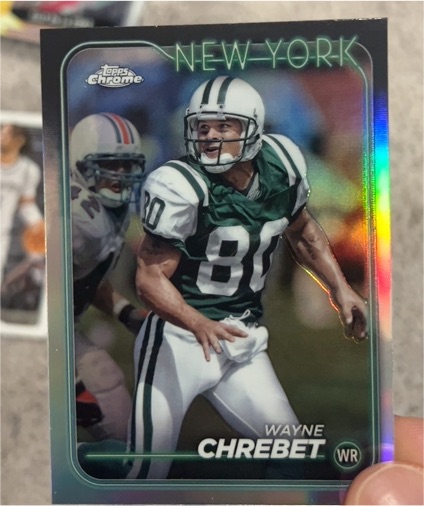 2024 Topps Chrome #149 Wayne Chrebet — front