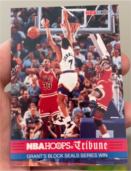 1993-94 NBA Hoops #297 Horace Grant — front