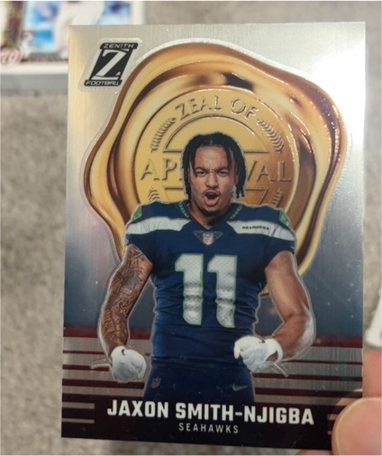 2023 Panini Zenith #29 Jaxon Smith-Njigba Zeal of Approval — front