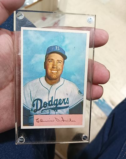 1954 Bowman #170 Duke Snider — front