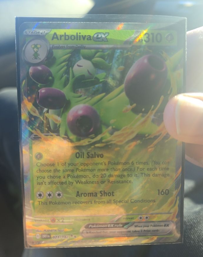 2025 Pokémon SV10: Destined Rivals #023 Arboliva ex — front