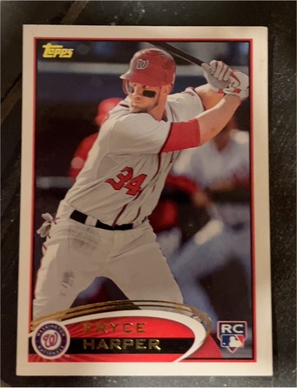 2012 Topps Mini #661 Bryce Harper — front