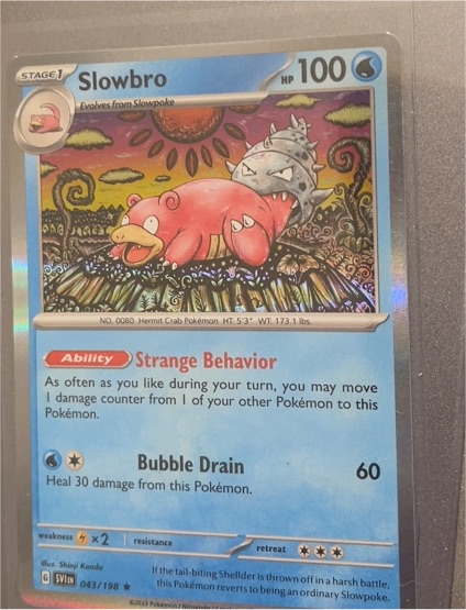 2023 Pokémon Scarlet & Violet Base Set #043 Slowbro — front