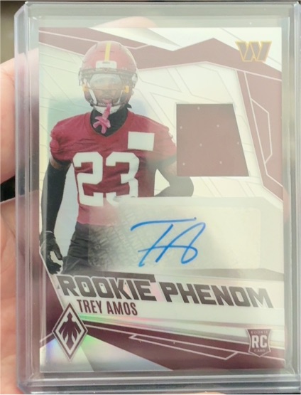 2025 Panini Phoenix #111 Trey Amos Rookie Phenom RPA — front