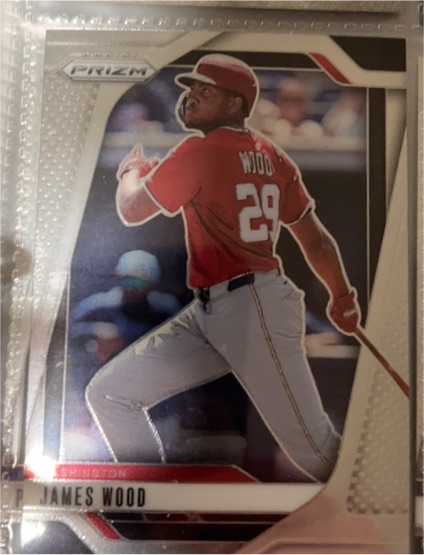 2025 Panini Prizm #38 James Wood — front