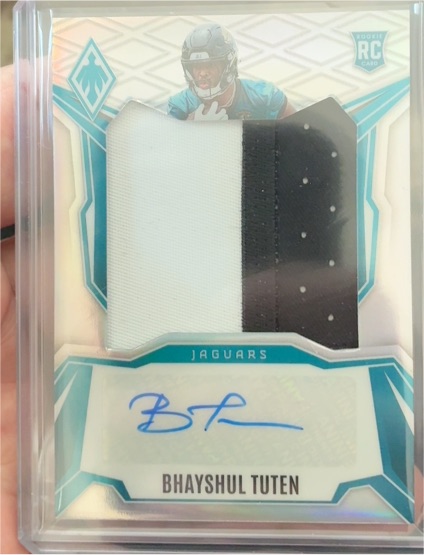 2025 Panini Phoenix #RC Bhayshul Tuten — front