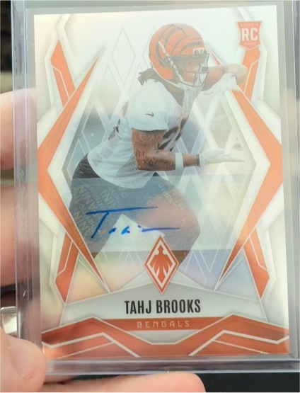 2025 Panini Phoenix #244 Tahj Brooks — front