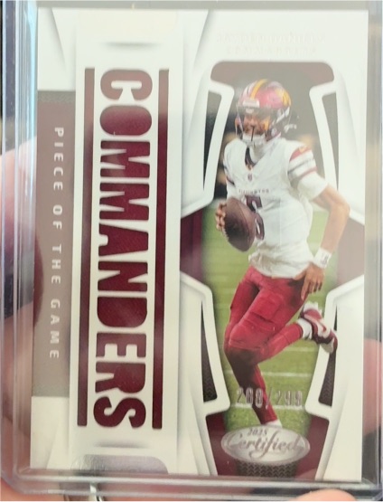 2025 Panini Certified #POG-JAD Jayden Daniels — front