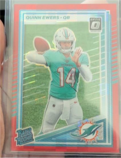 2025 Donruss Optic #342 Quinn Ewers — front