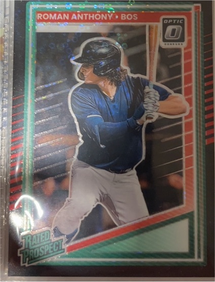 2025 Donruss Optic #155 Roman Anthony — front