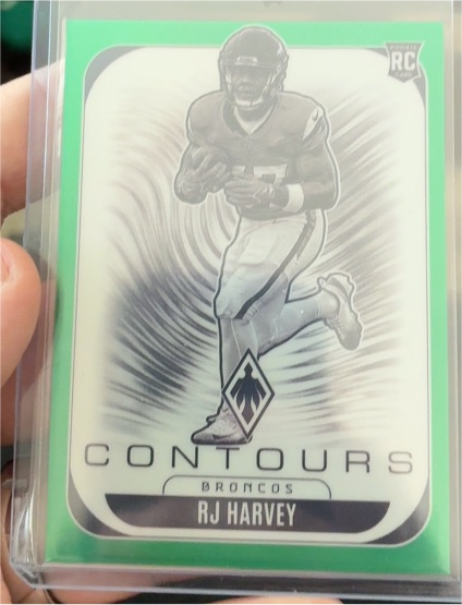2025 Panini Phoenix Contours #RJ Harvey — front