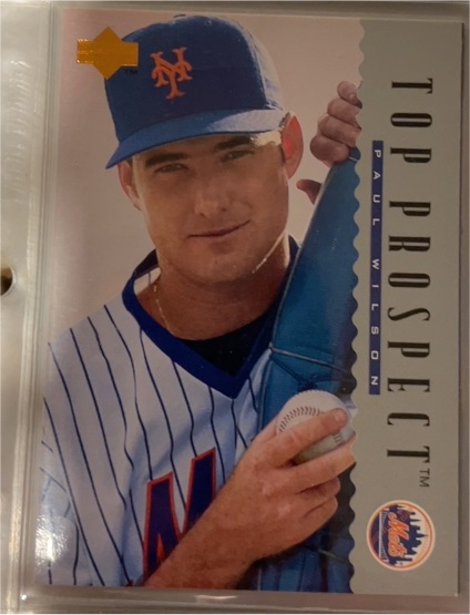 1995 Upper Deck #13 Paul Wilson — front