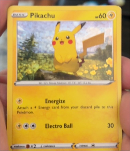 2022 McDonald's Pokémon #7 Pikachu — front