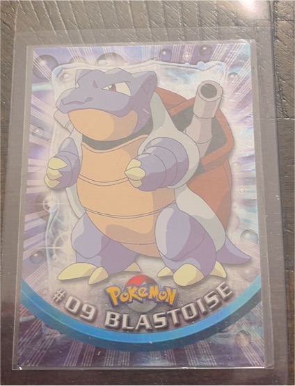 1999 Topps Pokémon TV Animation Series 1 #09 Blastoise — front