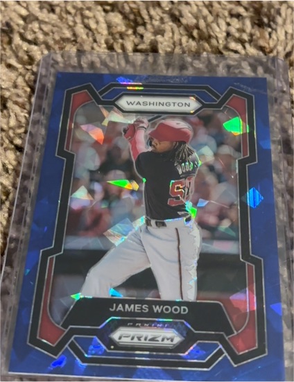 2024 Panini Prizm #129 James Wood — front