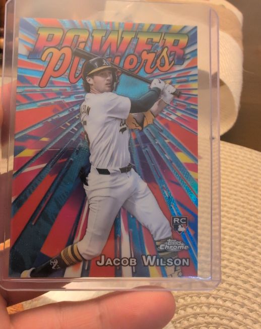 2025 Topps Chrome #PP-22 Jacob Wilson Power Players — front