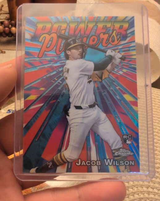 2025 Topps Chrome #PP-22 Jacob Wilson Power Players — front