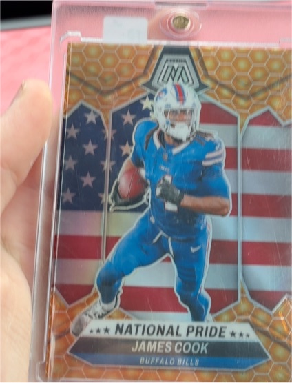 2024 Panini Mosaic #259 National Pride James Cook — front