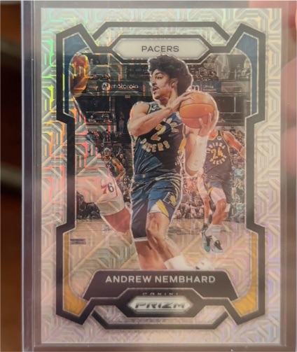 2023-24 Panini Prizm #211 Andrew Nembhard — front