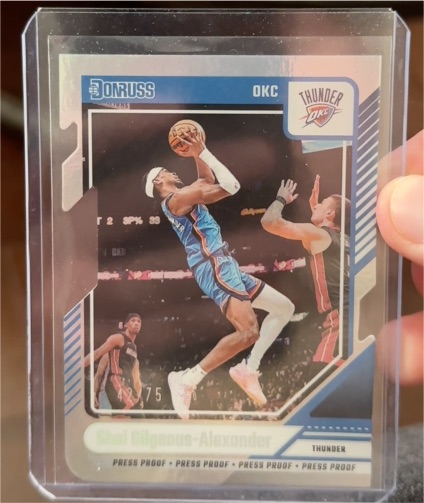 2024-25 Donruss #123 Shai Gilgeous-Alexander — front