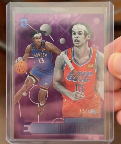 2022-23 Panini Chronicles Essentials #211 Ousmane Dieng — front