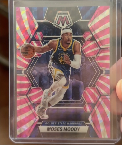 2022-23 Panini Mosaic #161 Moses Moody — front