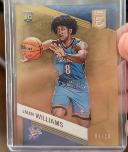 2022-23 Panini Donruss Elite #213 Jalen Williams — front