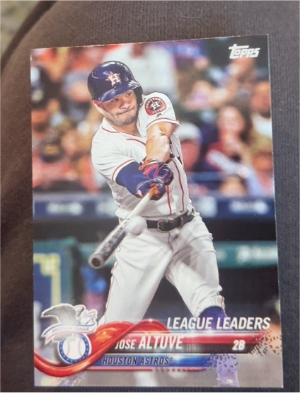 2018 Topps #294 Jose Altuve — front