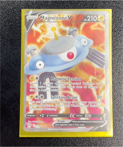 2022 Pokémon Lost Origin #175 Magnezone V — front