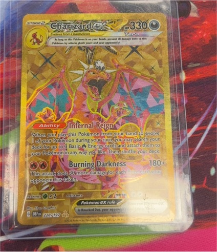 2023 Pokémon TCG SV03: Obsidian Flames #228/197 Charizard ex — front