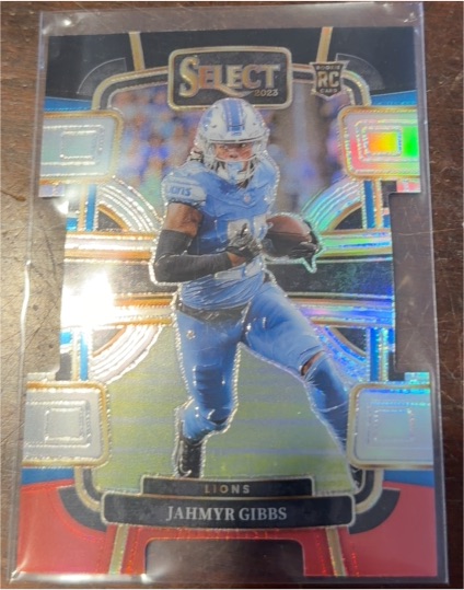 2023 Panini Select #34 Jahmyr Gibbs — front