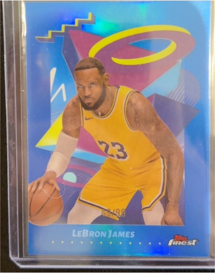 2024-25 Topps Finest #239 LeBron James — front
