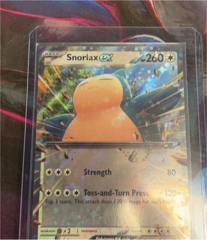 2016 Pokémon Prismatic Evolutions #076 Snorlax EX — front
