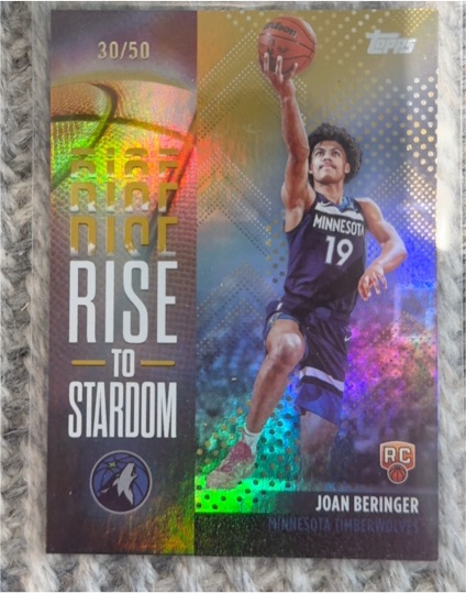 2025-26 Topps #RTS-17 Joan Beringer Rise to Stardom — front