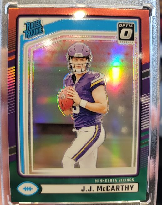 2024 Panini Donruss Optic #303 J.J. McCarthy — front