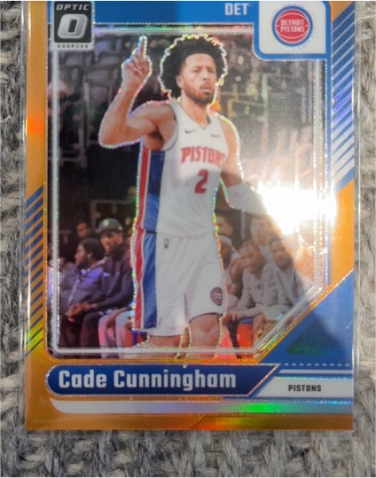 2024-25 Panini Donruss Optic #26 Cade Cunningham — front