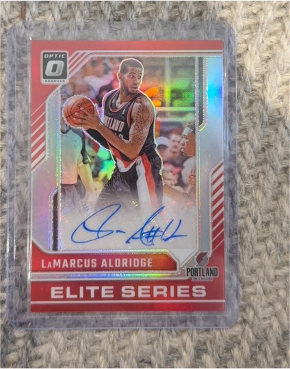 2024-25 Donruss Optic LaMarcus Aldridge Elite Series — front