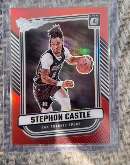 2024-25 Panini Donruss Optic #4 Stephon Castle The Rookies — front